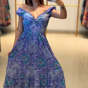 Vestido Ciganinha Longo
