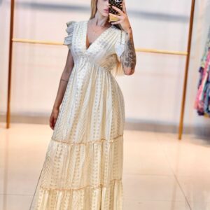 Vestido Longo Super Luxo