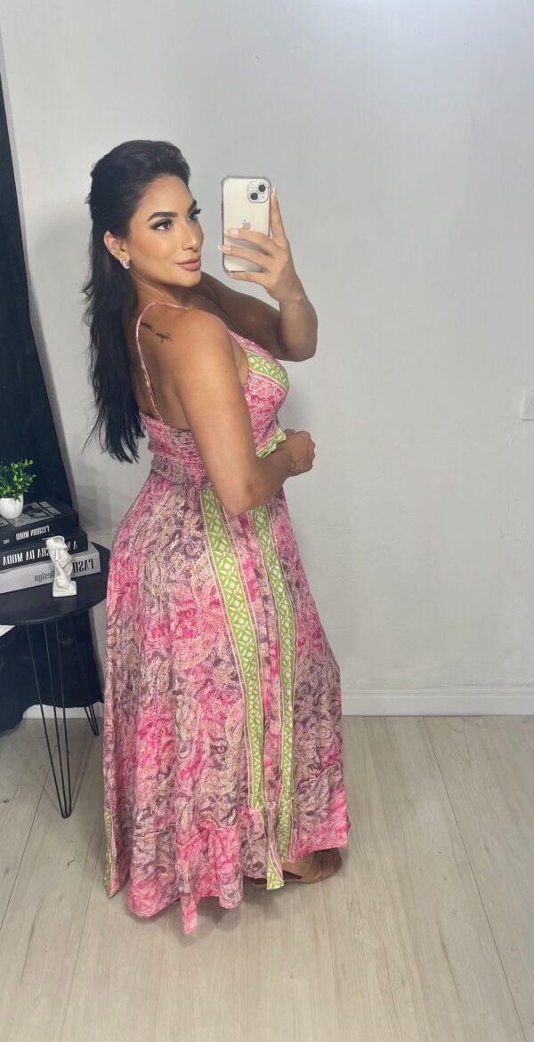Vestido Seda- Lastex - Image 6