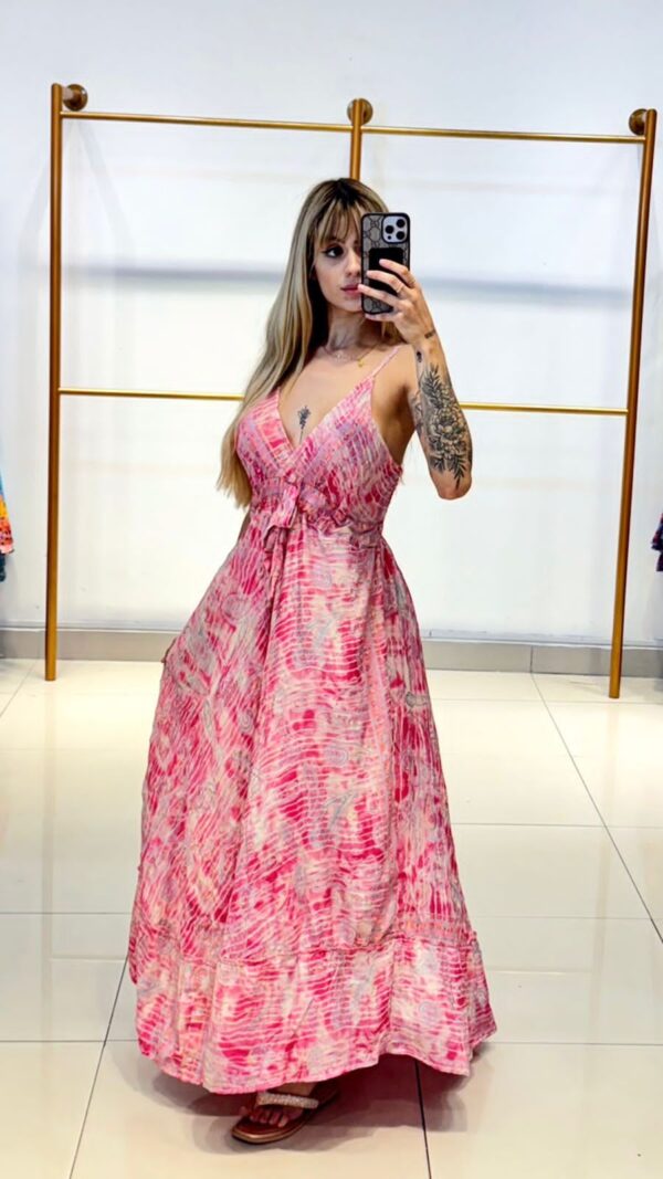Vestido Seda- Lastex - Image 8