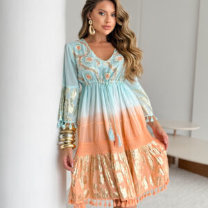 Vestido Curto - Manga Longa
