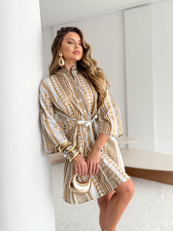 Chemise Com Cinto Embutido - Image 2
