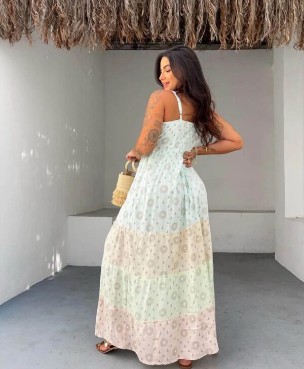 Vestido Boho - Alças Finas - Image 3